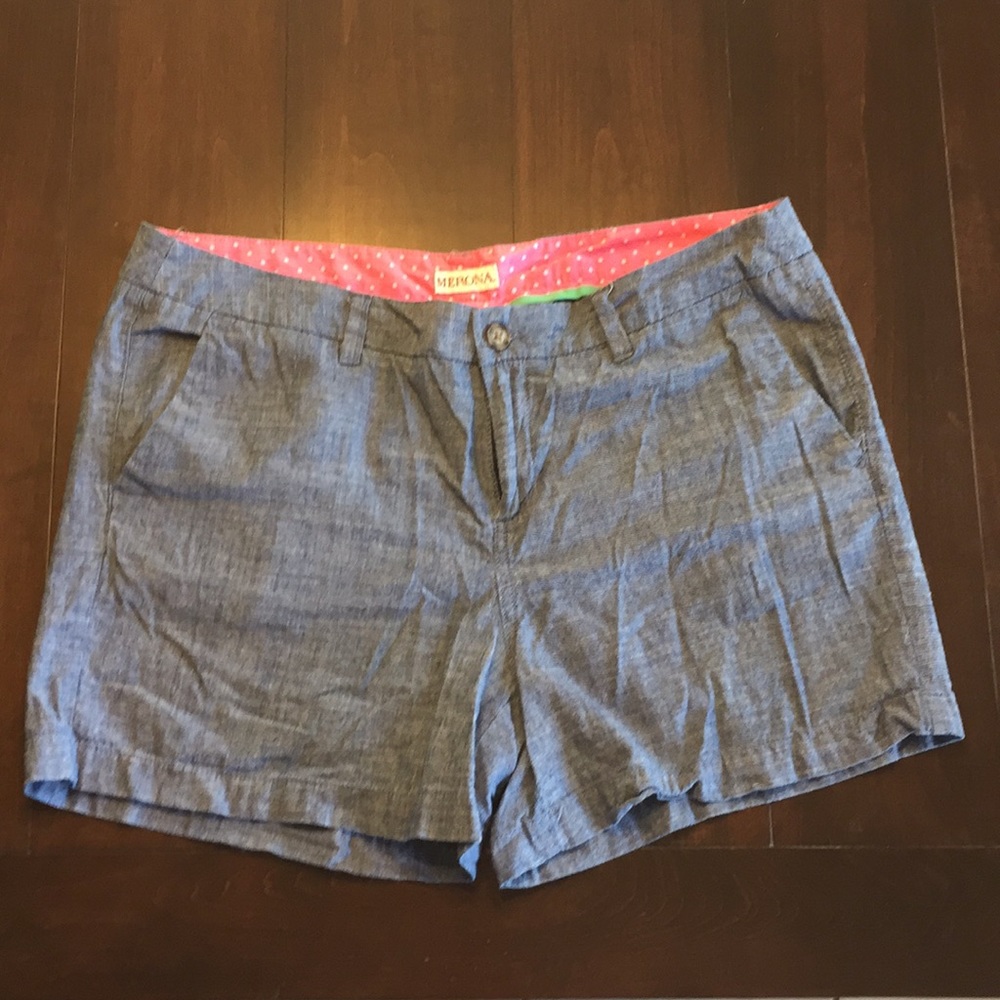 Adorable chambray shorts